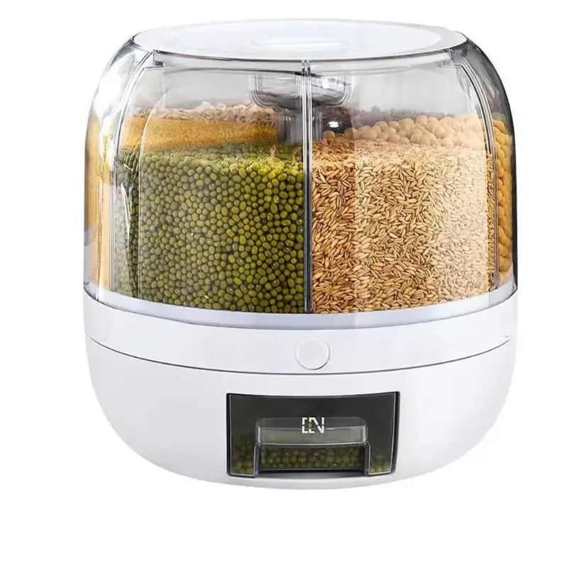 DISPENSADOR ORGANIZADOR DE GRANOS 6 EN 1