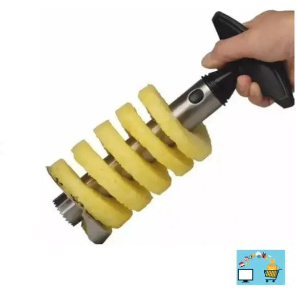 Cortador Pela Piña Espiral + Set Cuchillos